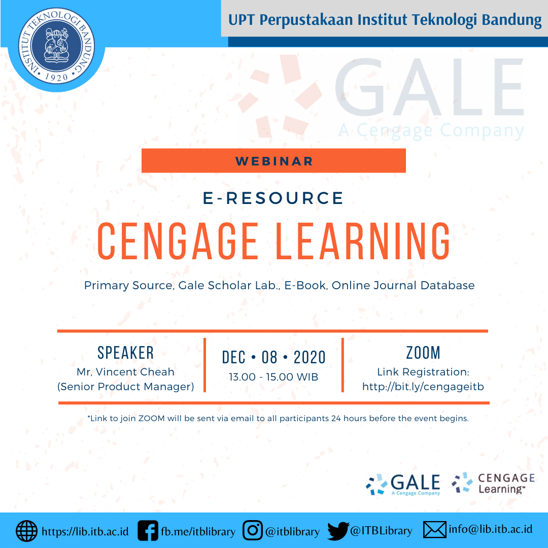 [WEBINAR] E-Resource Cengage Learning