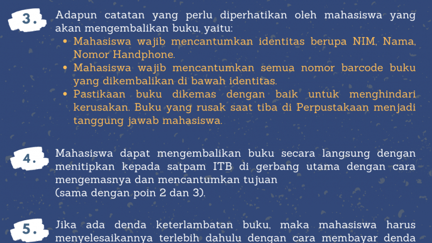 Ketentuan Pengembalian Buku di Masa Pandemi