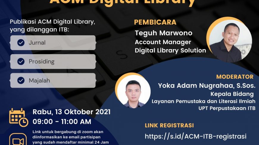 Sosialisasi dan Pelatihan ACM Digital Library