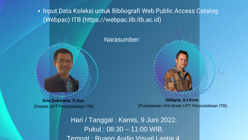 Pertemuan Koordinasi Ke-4  Pengelolaan Perpustakaan di ITB