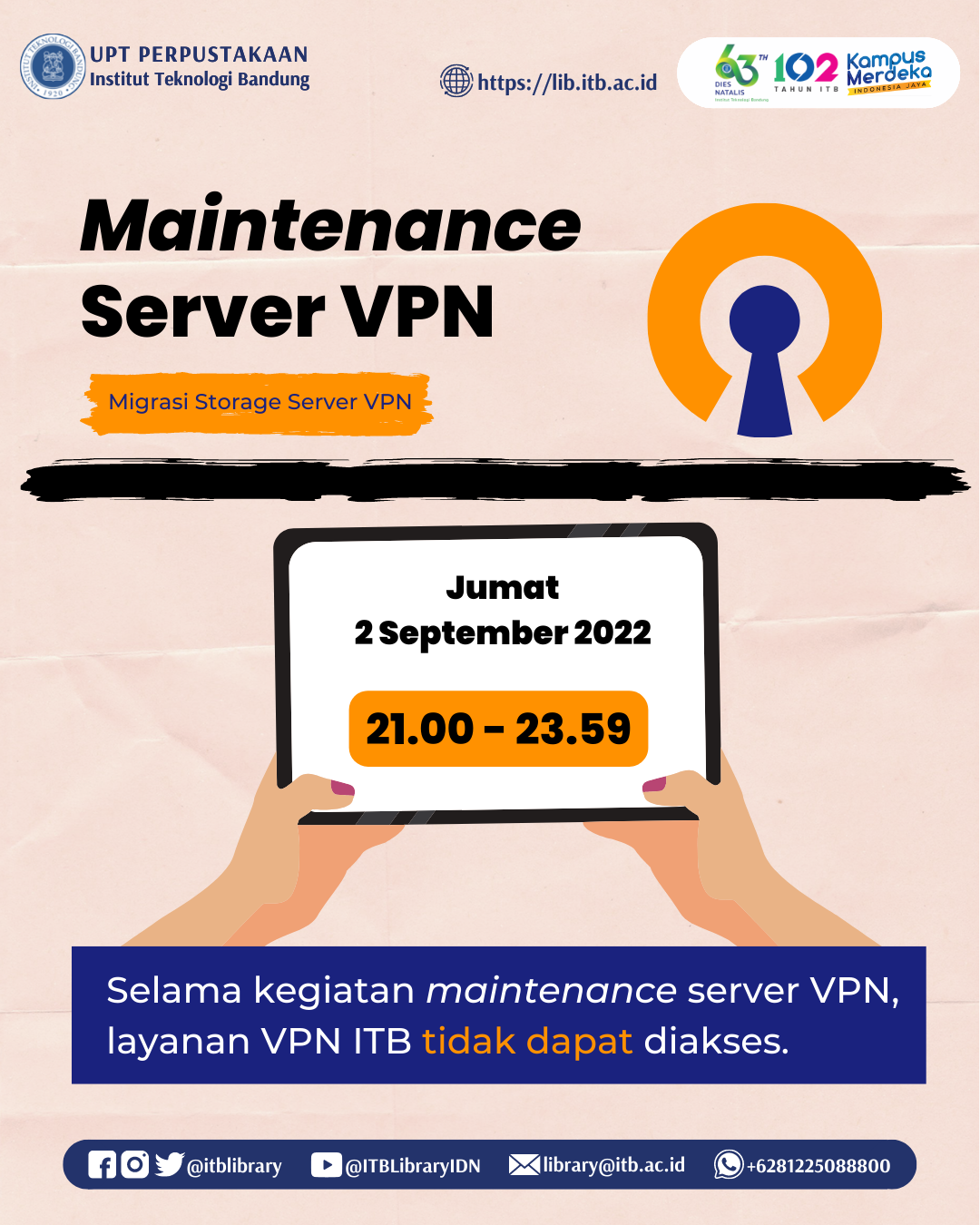 Maintenance Server VPN ITB