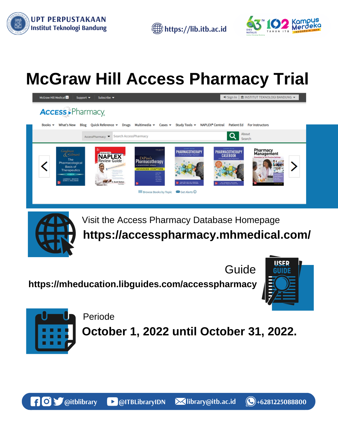 Trial McGraw Hill Access Pharmacy