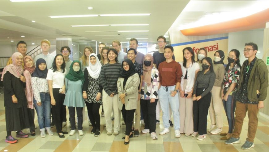 Orientasi Perpustakaan Mahasiswa Internasional Institut Teknologi Bandung (ITB)