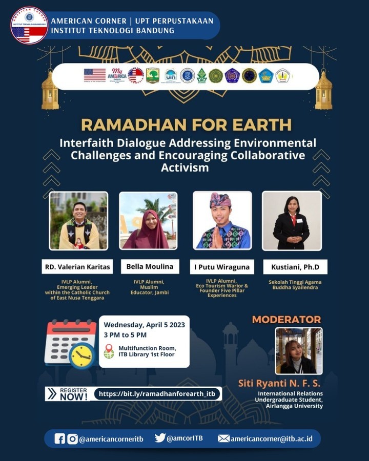 Ramadhan for Earth and Sharing Session with U.S. Alumni