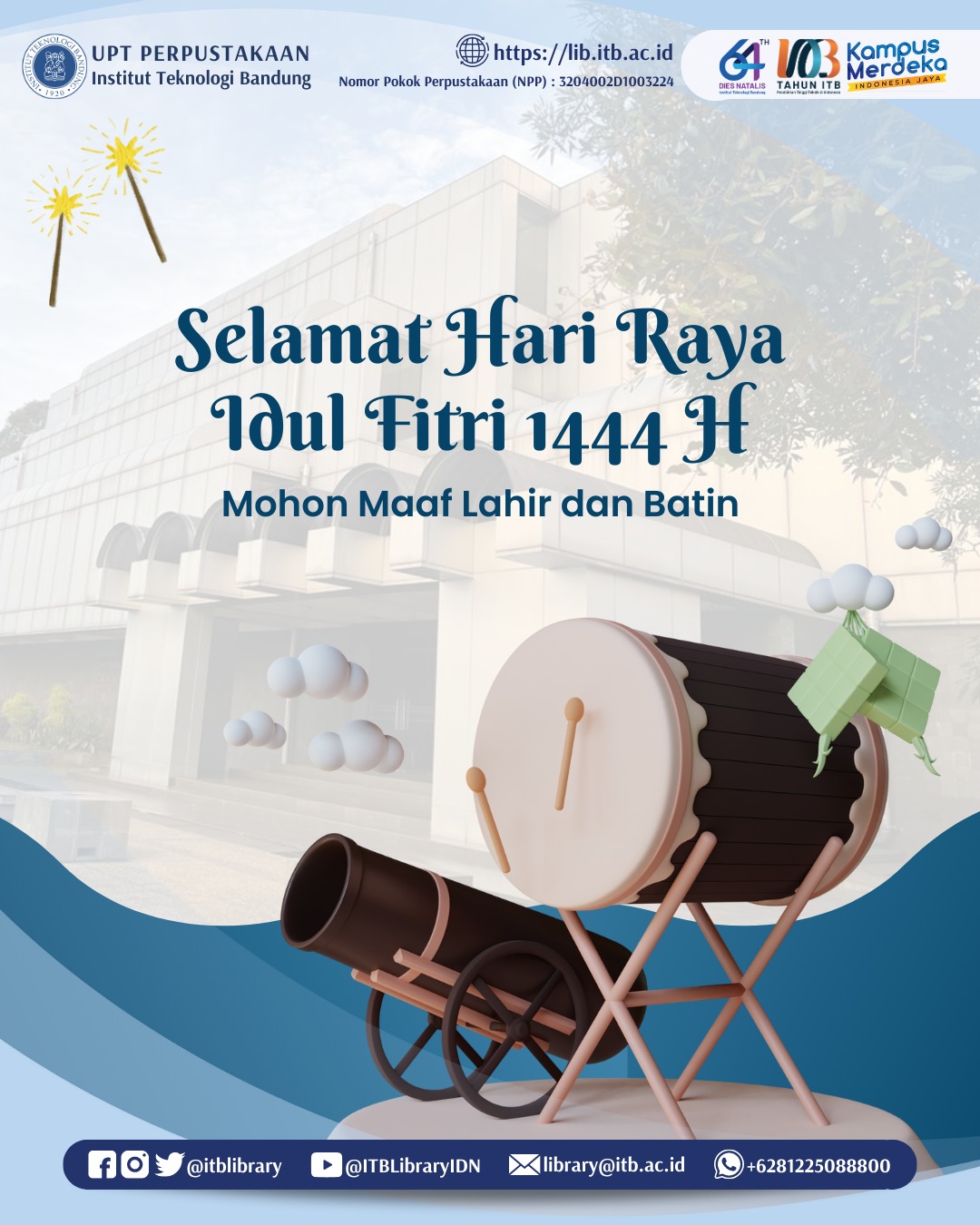 Selamat Hari Raya Idul Fitri 1444 H