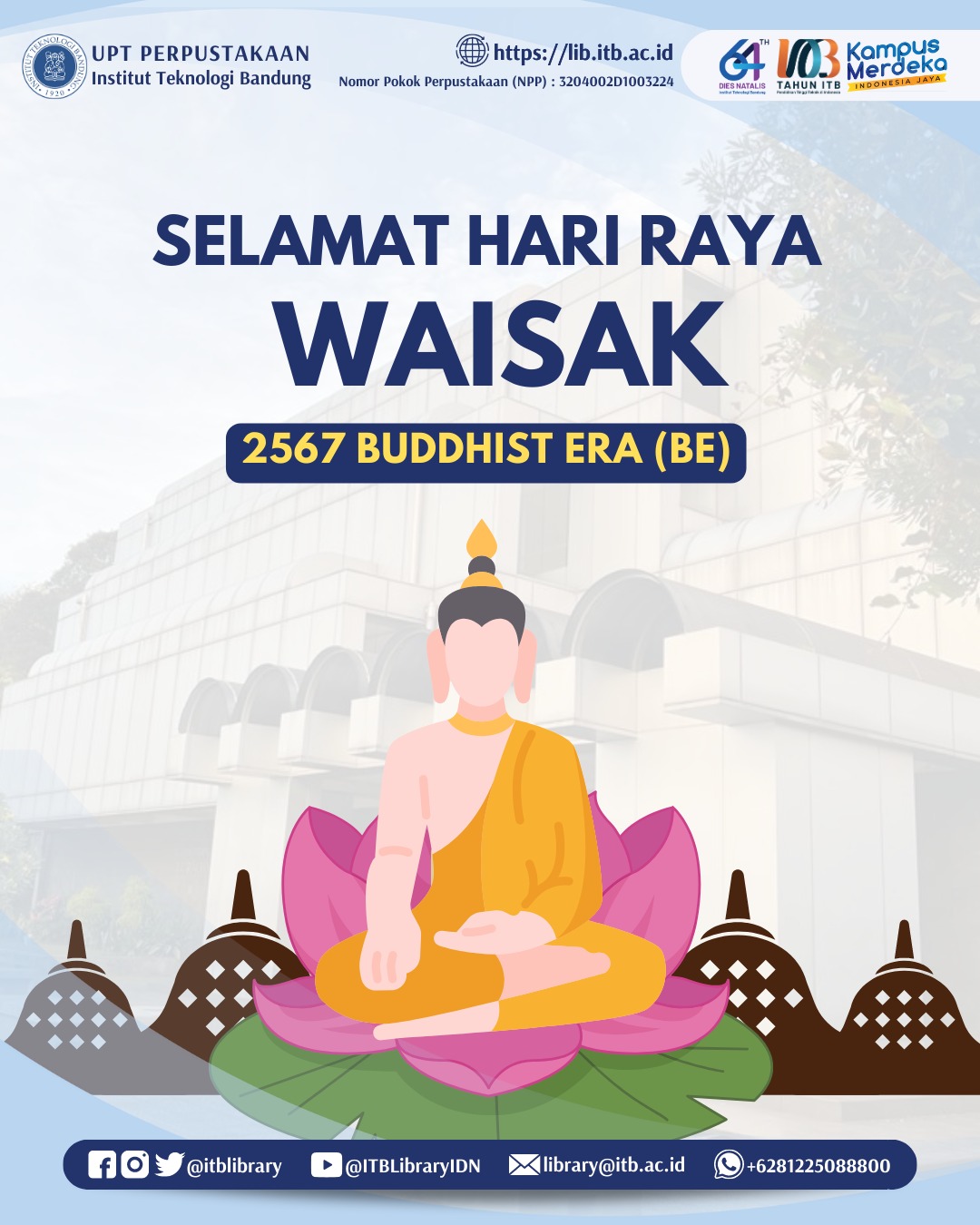 Selamat Hari Raya Waisak 2567 BE