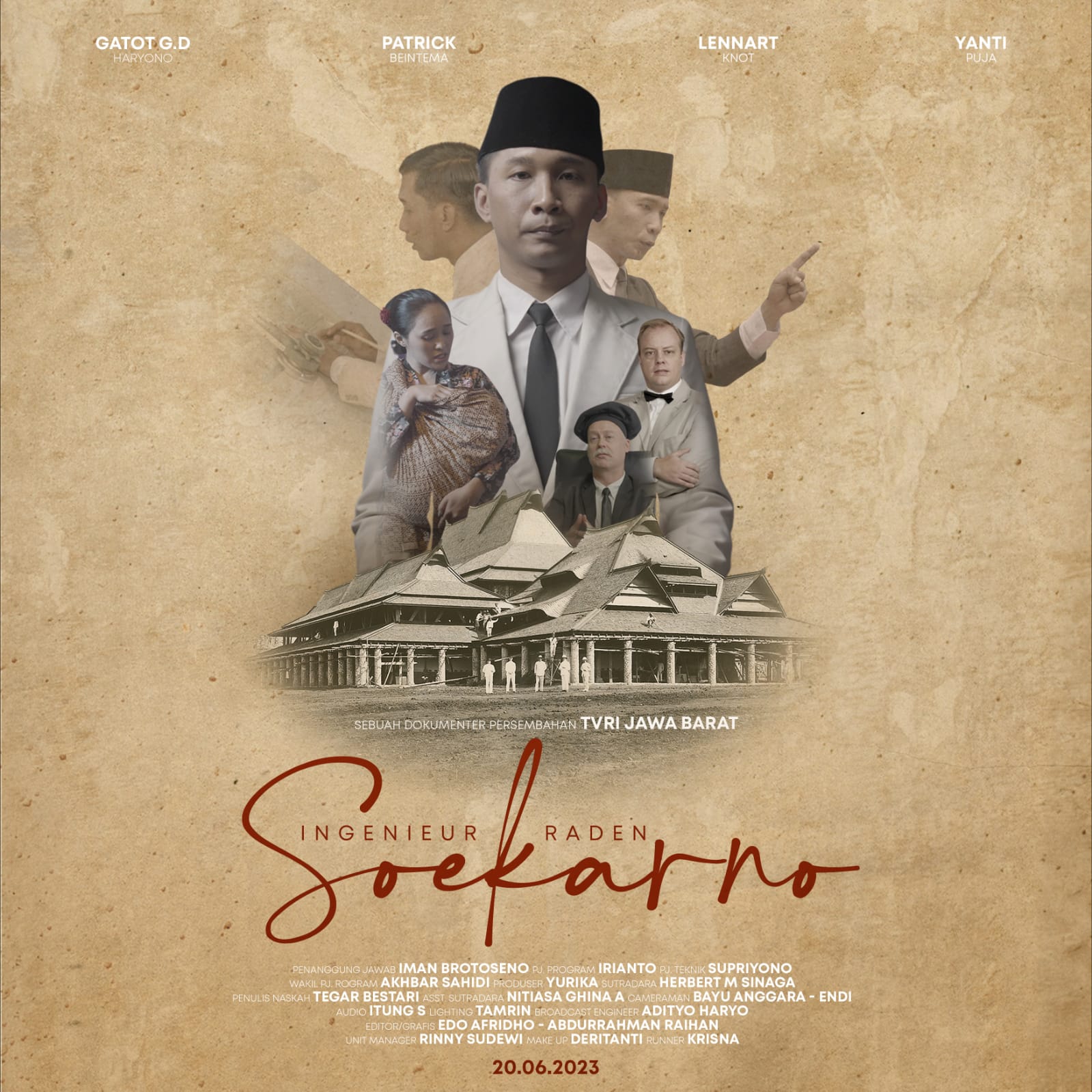 PEMUTARAN FILM JEJAK LANGKAH BUNG KARNO: INGENIEUR, RADEN SOEKARNO