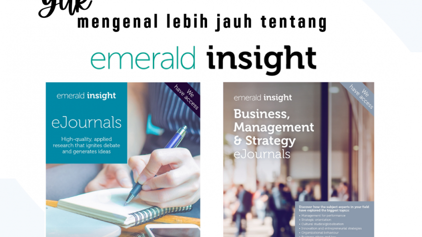 Informasi akses database Emerald Insight ITB