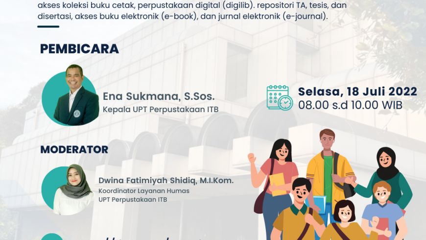 Orientasi Perpustakaan Mahasiswa Baru ITB Semester I 2023/2024