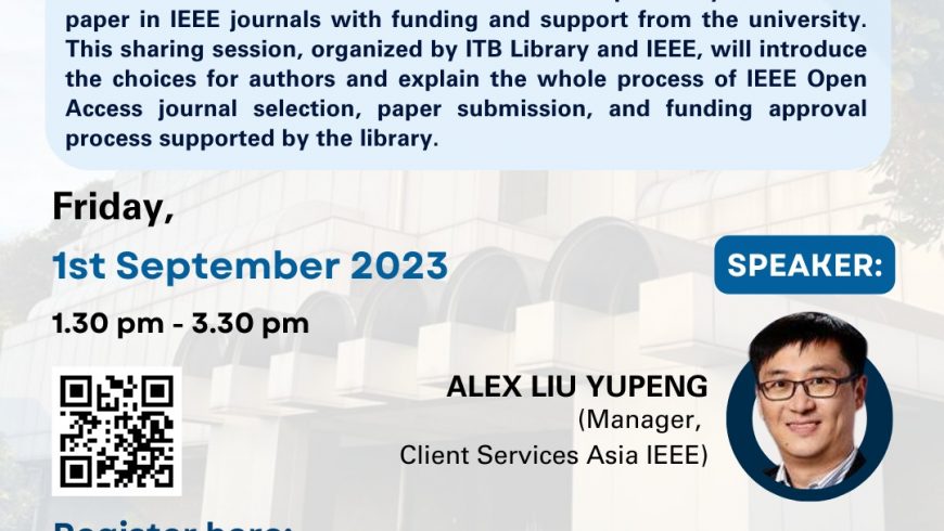 IEEE XPLORE : Publishing your research in IEEE journals  with Open Access