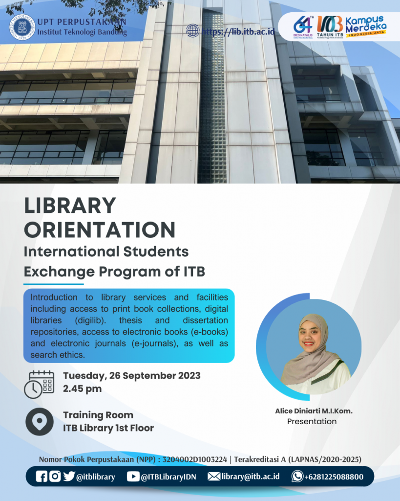 ITB Library - Perpustakaan ITB