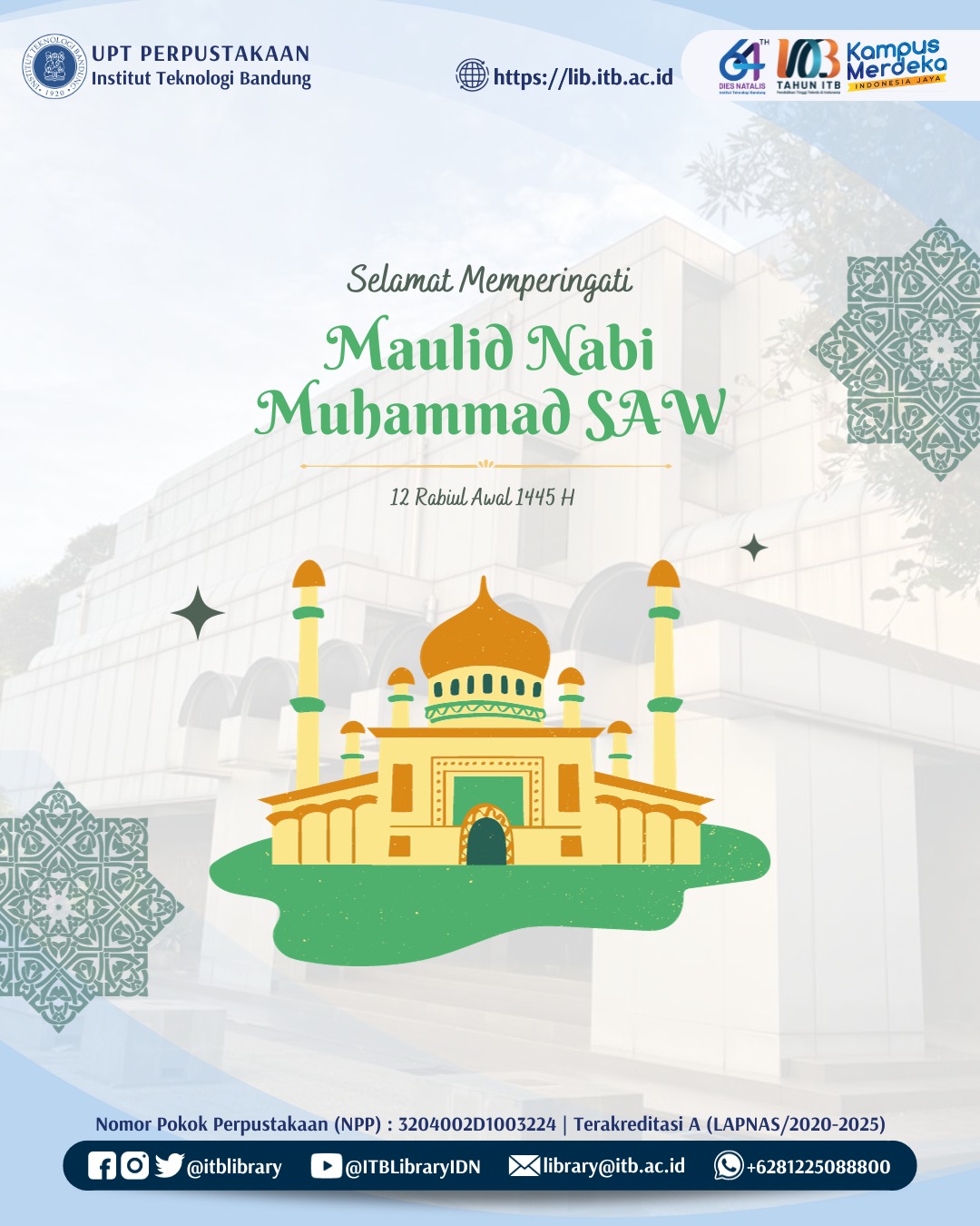 Selamat memperingati maulid nabi muhammad saw