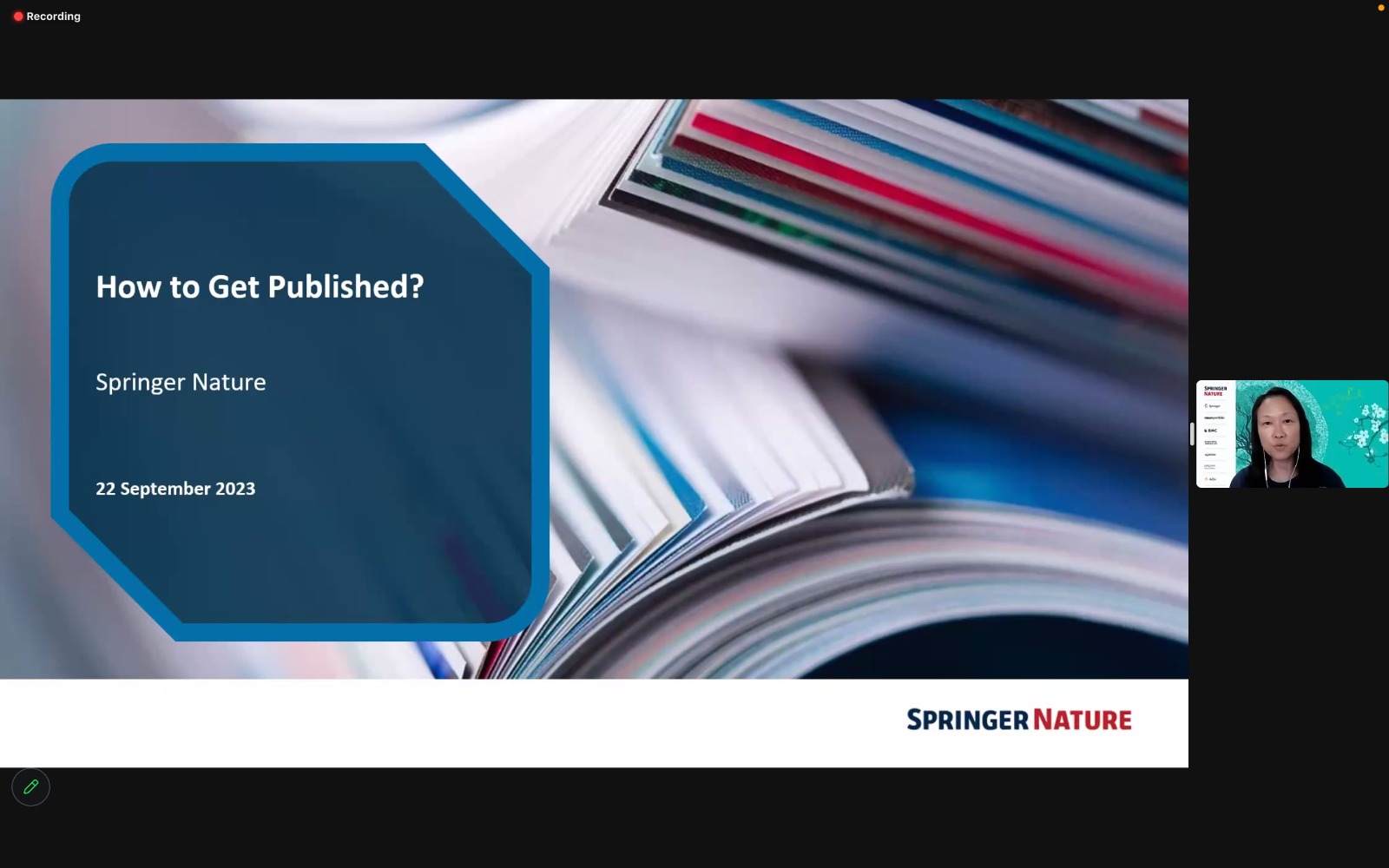 HOW TO GET PUBLISHED WITH SPRINGER NATURE