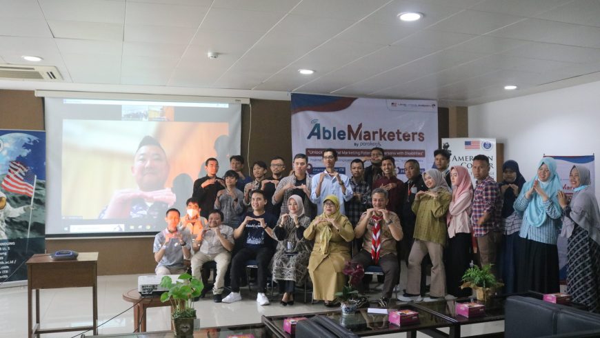 AbleMarketers Bandung: Unlocking Digital Marketing Potential of Persons with Disabilities