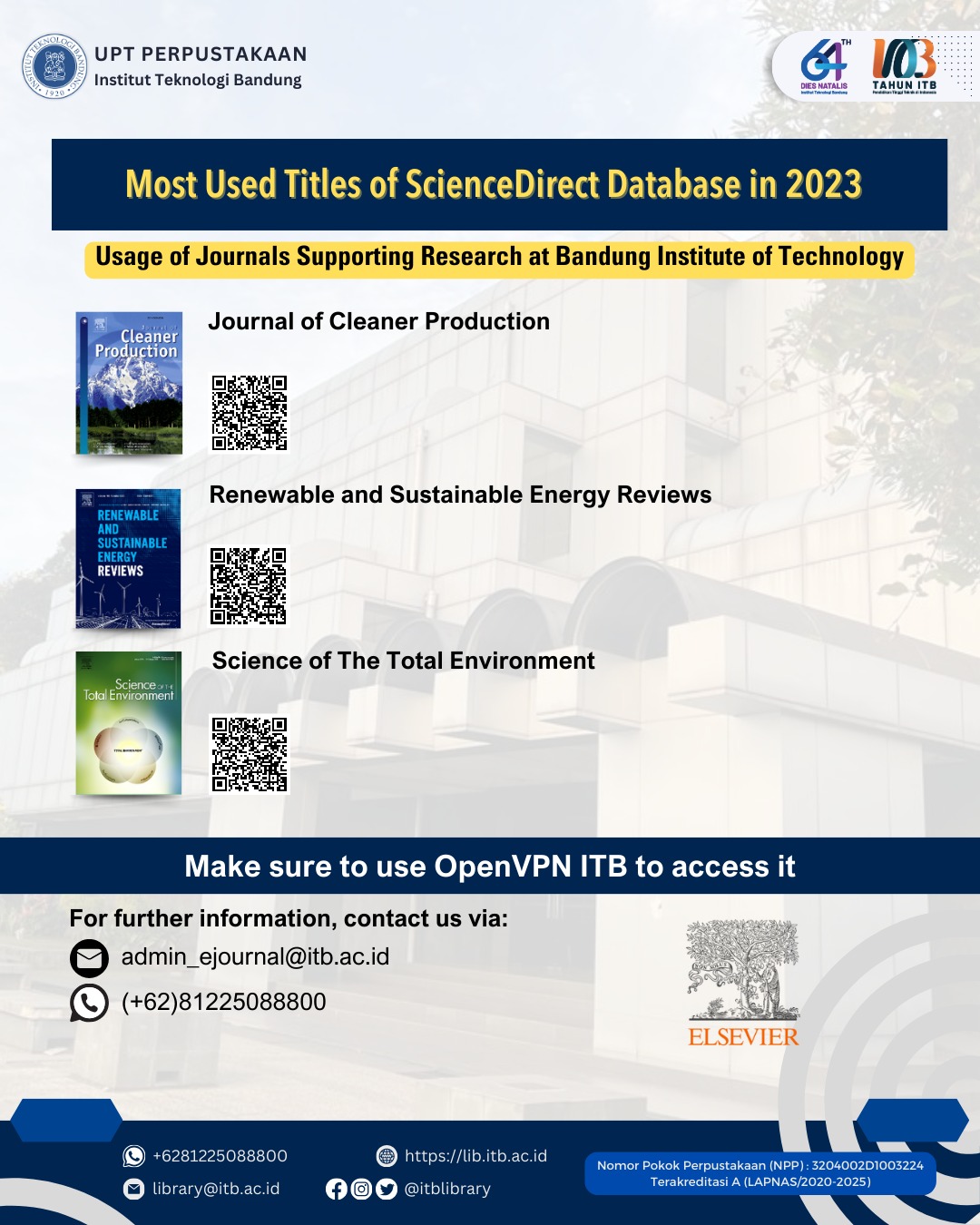 TRENDING ACCESS BASIS DATA SCIENCEDIRECT TAHUN 2023