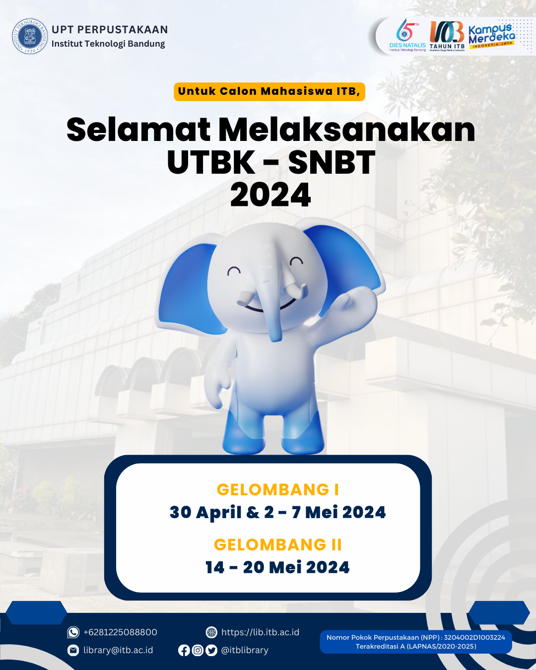 Selamat Melaksanakan UTBK – SNBT 2024