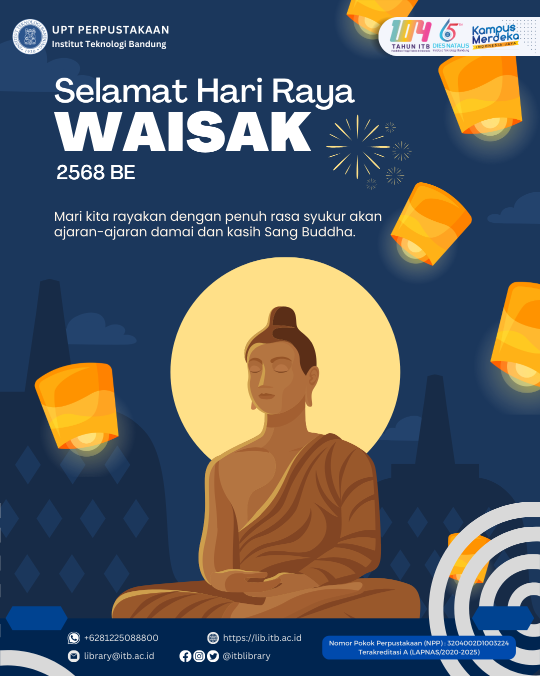 Selamat Hari Raya Waisak 2568 BE