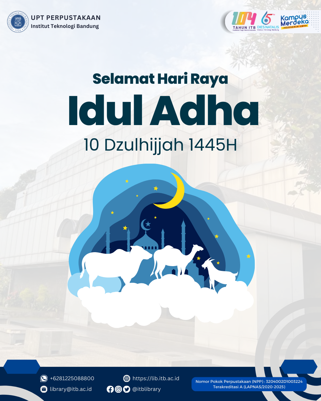 Selamat Hari Raya Idul Adha 1445H / 2024 M