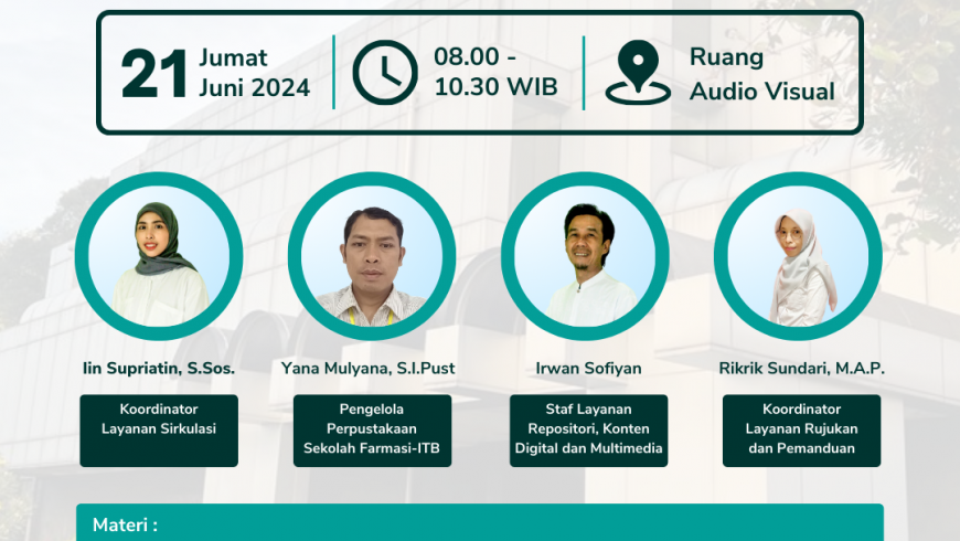 KOORDINASI KE-2 PENGELOLAAN PERPUSTAKAAN DI LINGKUNGAN INSTITUT TEKNOLOGI BANDUNG