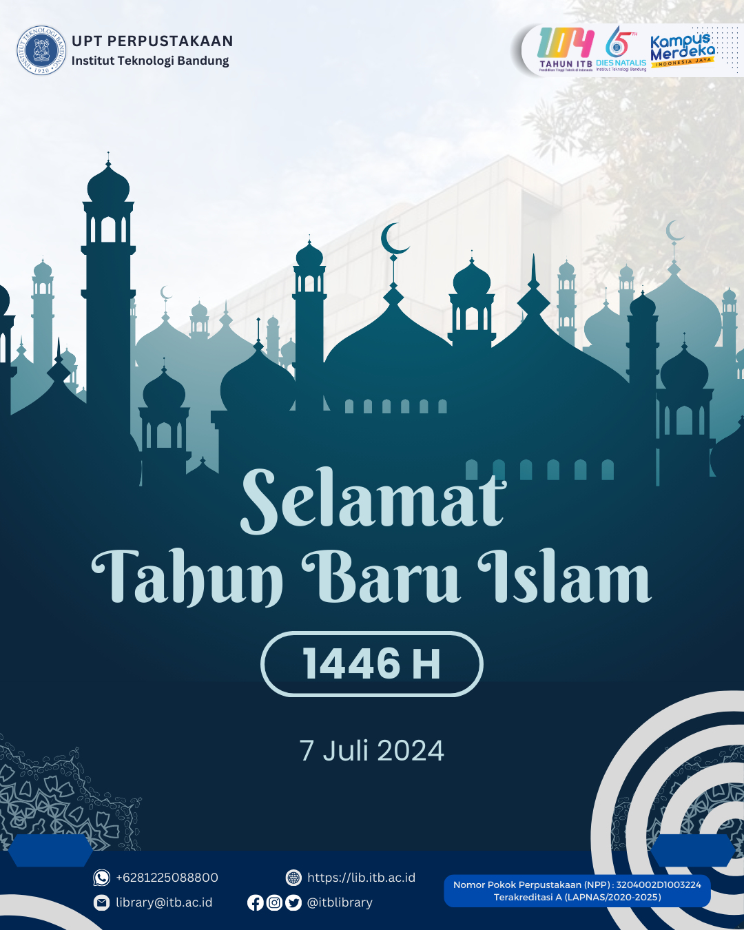 Selamat Tahun Baru Hijriah 1446 H