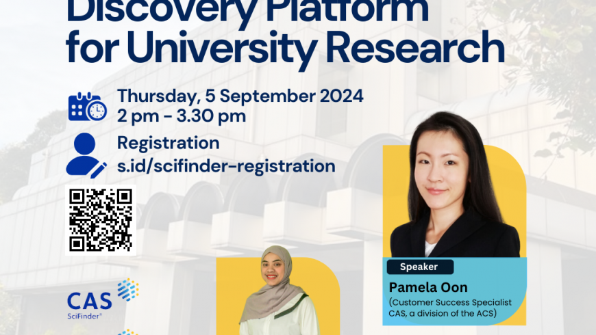 CAS SciFinder Discovery Platform for University Research