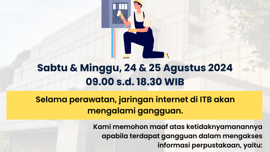 Informasi pemeliharaan rutin gardu listrik di lingkungan ITB