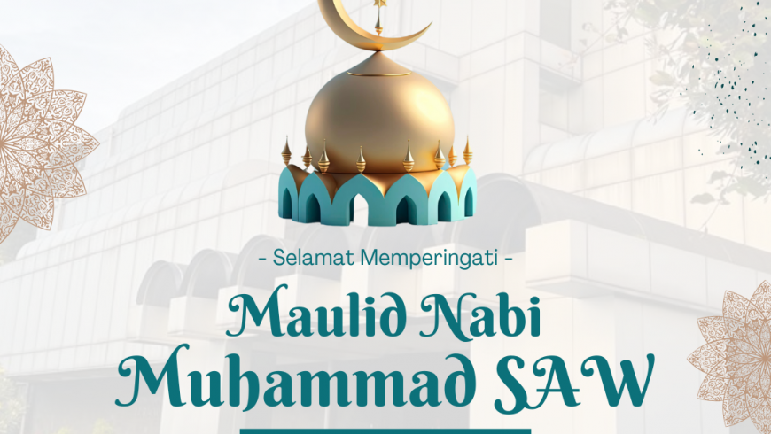 Selamat memperingati maulid nabi Muhammad SAW