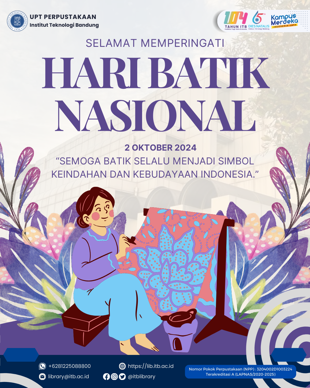 Selamat Hari Batik Nasional 2024