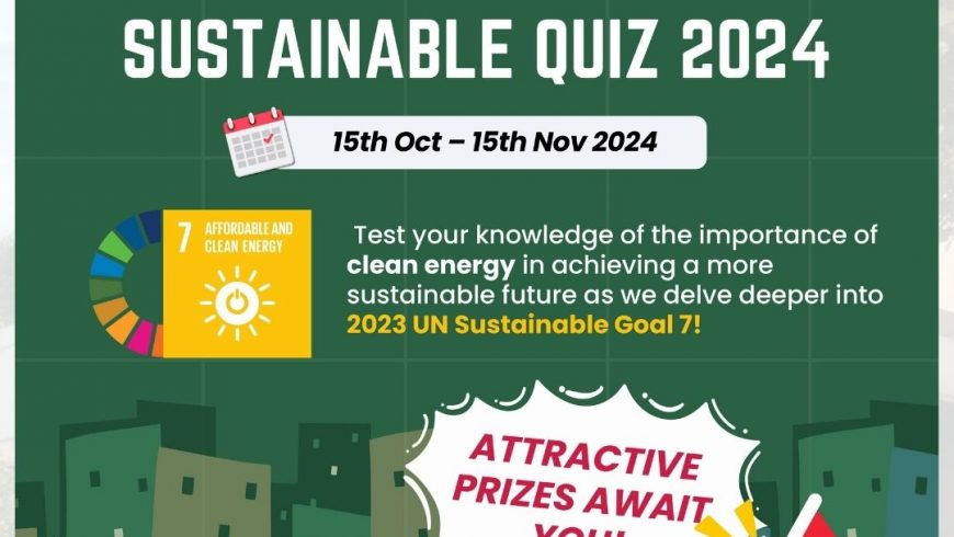 Taylor & Francis Sustainable Quiz 2024