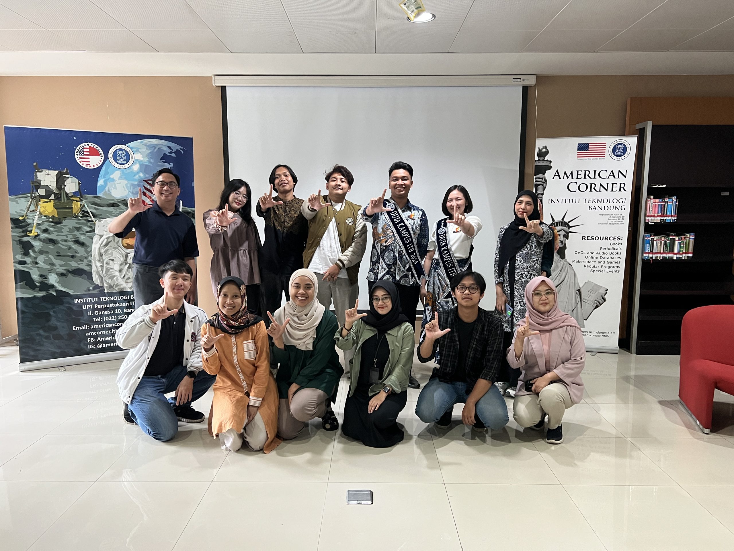 American Corner ITB Sharing Session: Digital Literacy for the Future dengan Duta Literasi ITB 2024 bersama BCA