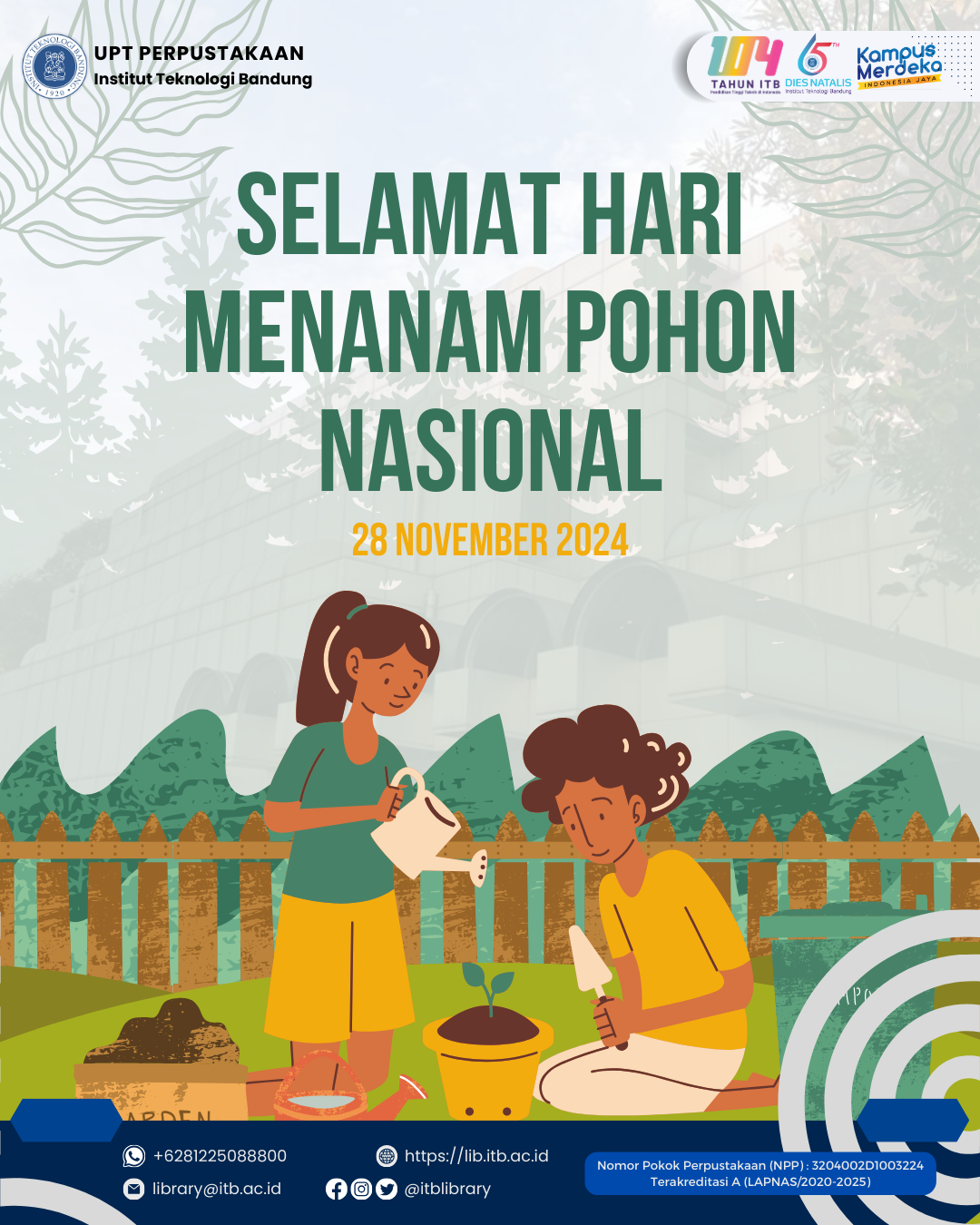 Selamat Hari Menanam Pohon Nasional