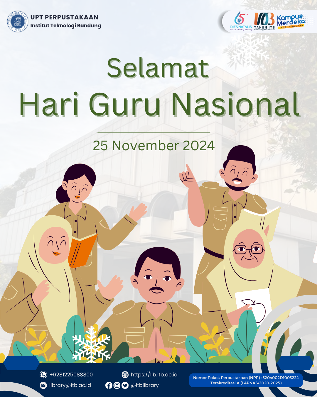 Selamat Hari Guru Nasional 2024