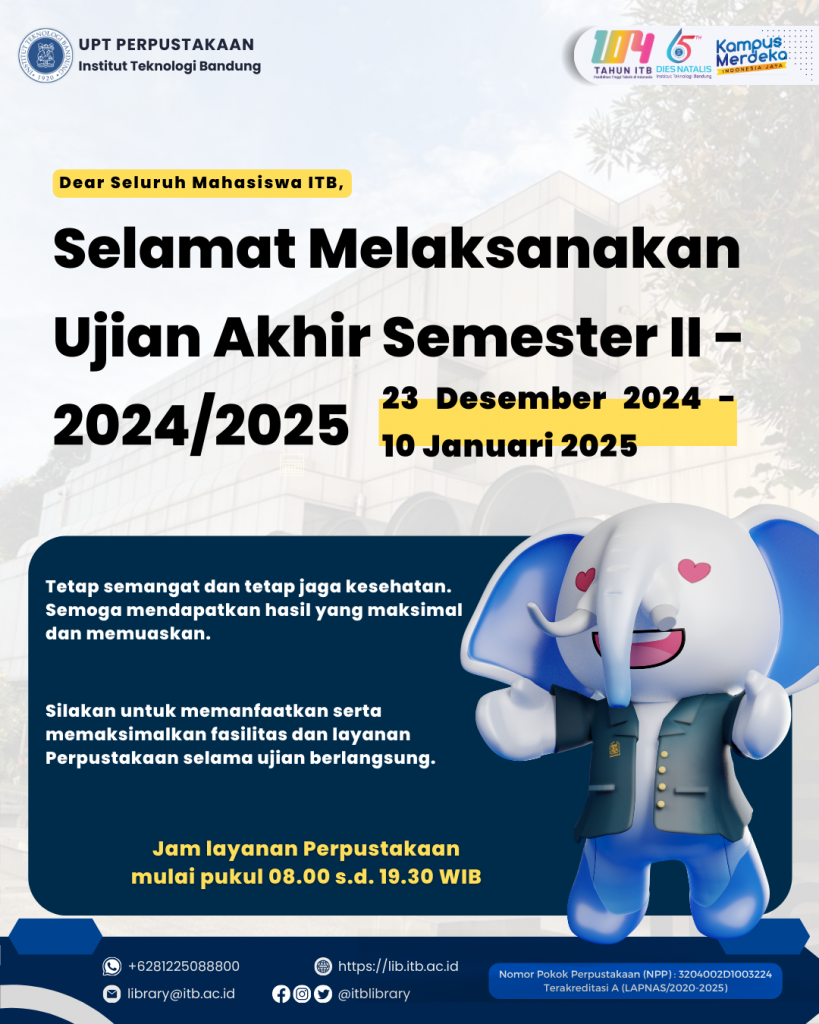 Selamat Melaksanakan Ujian Akhir Semester II - 2024/2025