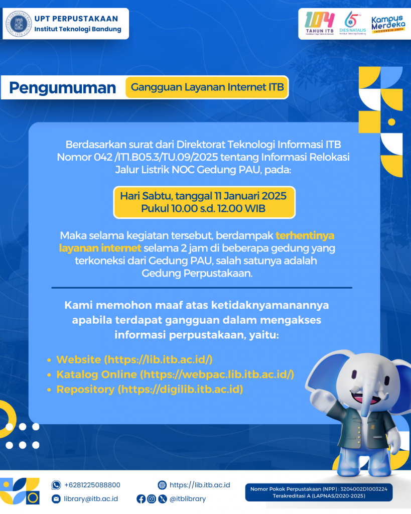 Pengumuman Gangguan layanan Internet