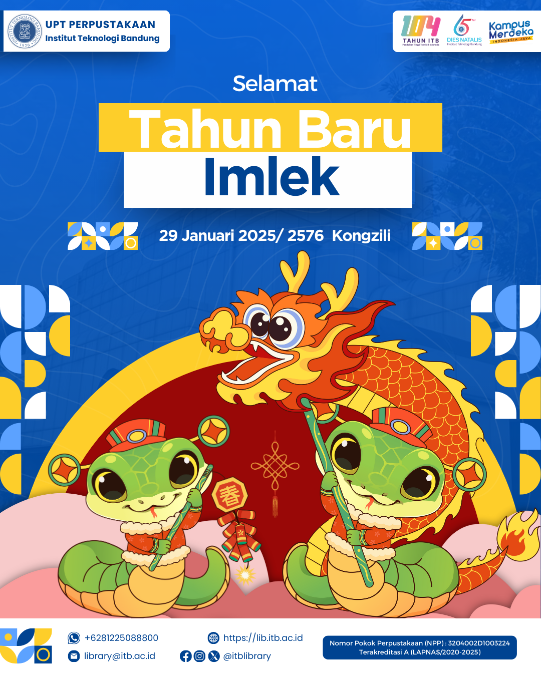 Selamat Tahun Baru Imlek 2576 Kongzili