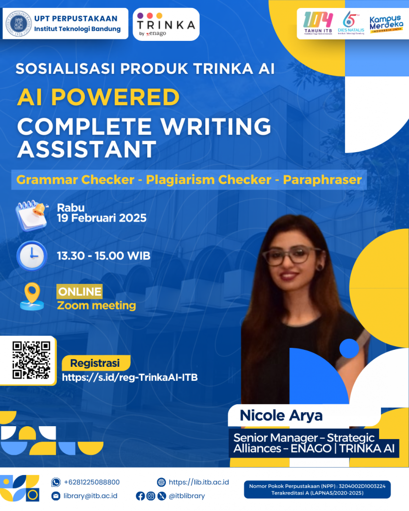 Sosialisasi Produk Trinka AI: AI Powered Complete Writing Assistant