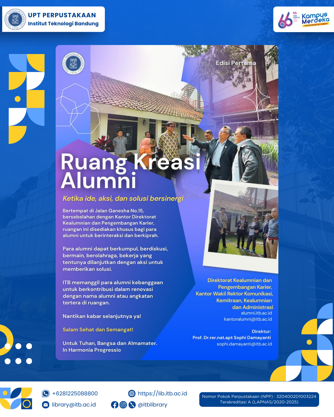 Informasi Ruang Kreasi Alumni