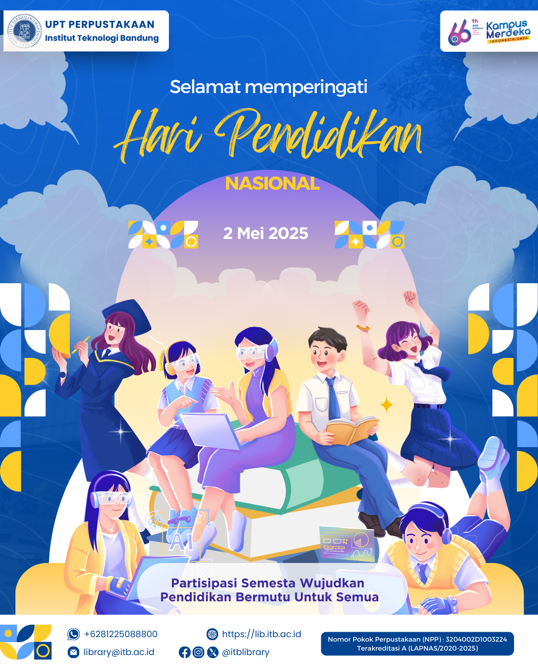 Selamat Hari Pendidikan Nasional 2 Mei 2025