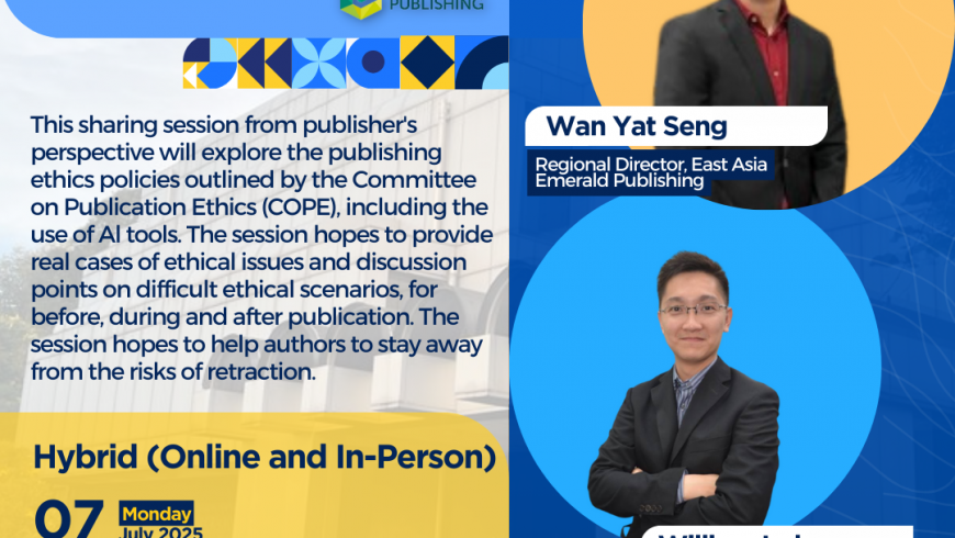 Seminar Etika Publikasi dan Penggunaan AI Tools: Kenali dan Atasi Tantangannya