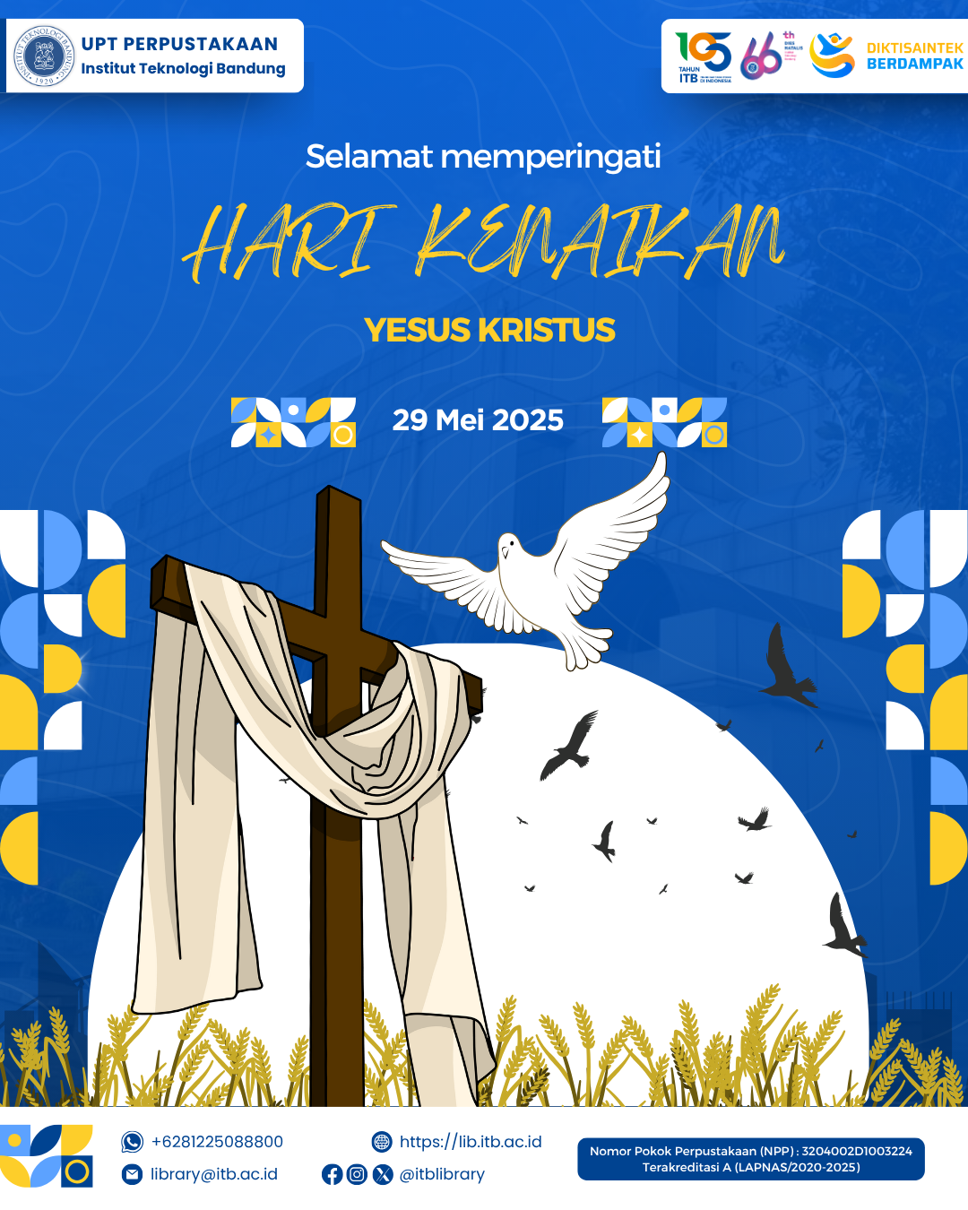 Memperingati Hari Kenaikan Yesus Kristus