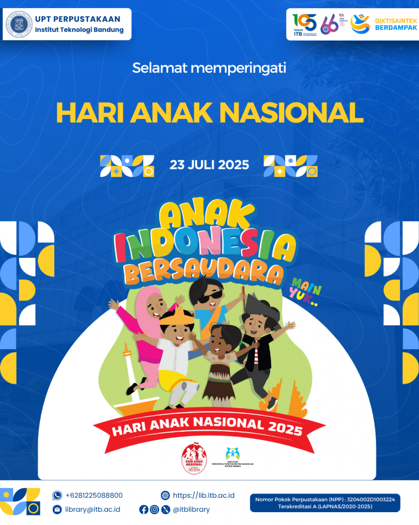 Selamat Hari Anak Nasional 2025