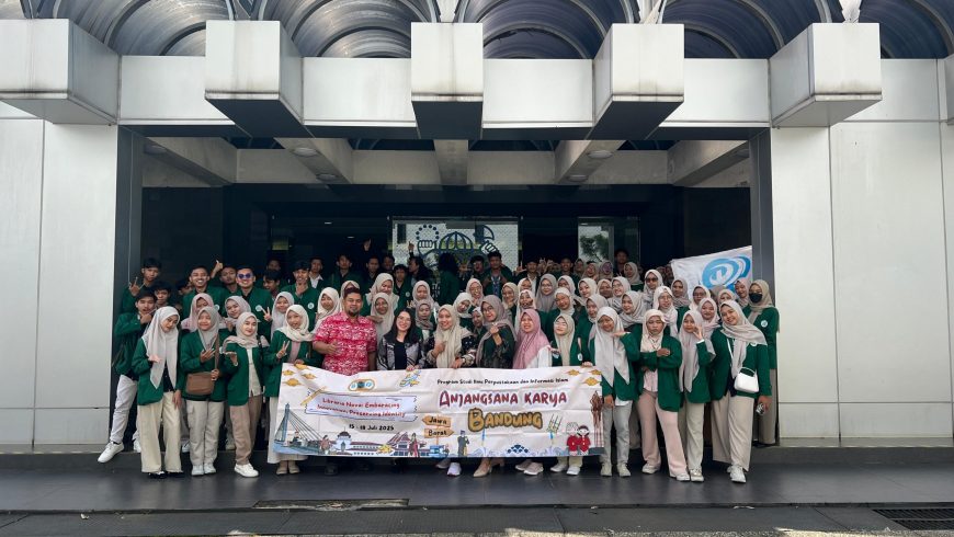 Kunjungan Mahasiswa Prodi Studi Ilmu Perpustakaan dan Informasi Islam UIN Sayyid Ali Rahmatullah Tulungagung ke UPT Perpustakaan ITB