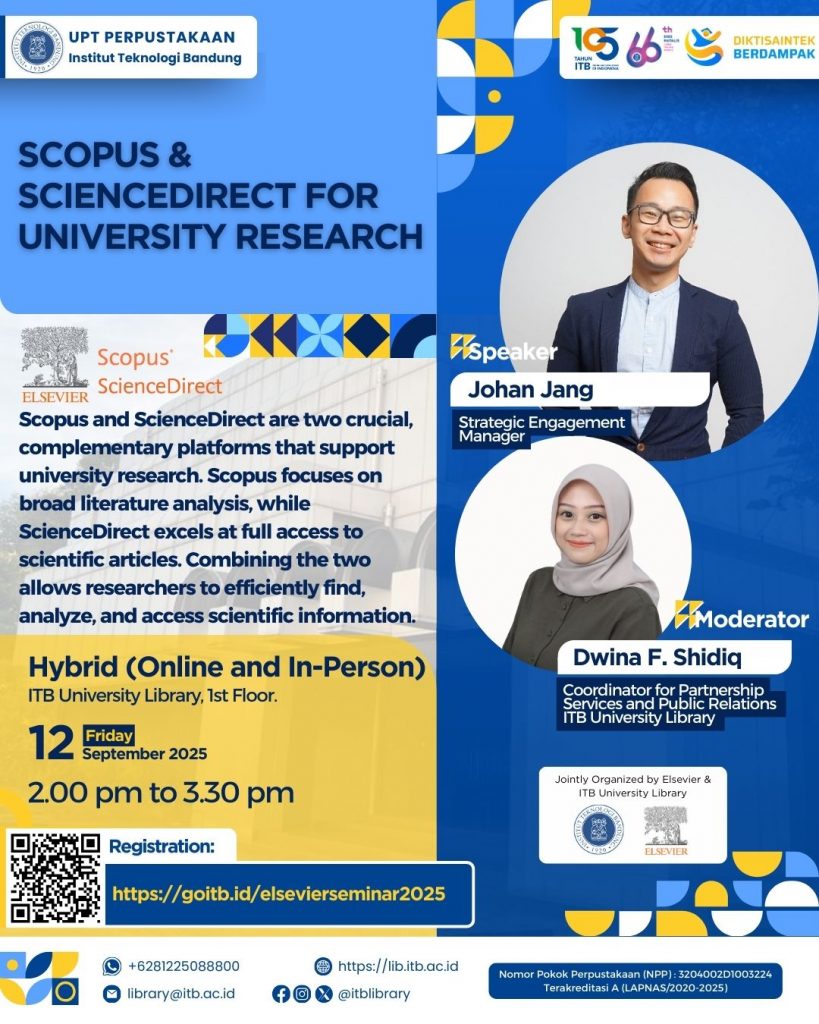 Scopus & ScienceDirect for University Research