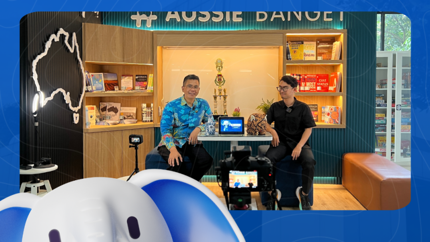 UPT Perpustakaan ITB Jadi Tamu di Podcast Perpustakaan Itenas