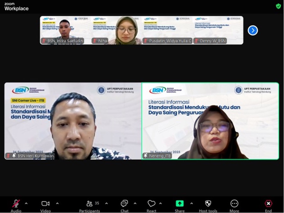 Standardisasi Mendukung Daya Saing Perguruan Tinggi