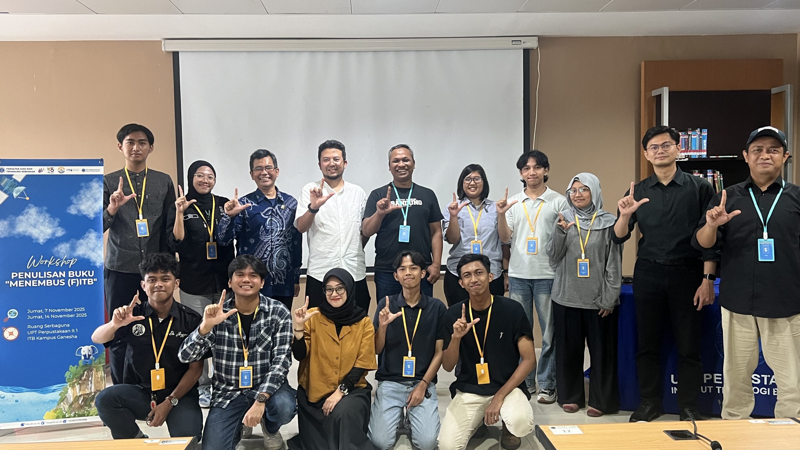 Workshop Penulisan Buku: “Menembus F(ITB)” — Kolaborasi FITB, ITB Press, dan UPT Perpustakaan (Sesi 1)