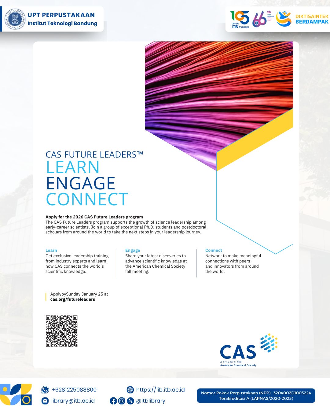 Pendaftaran CAS Future Leaders™ 2026 Dibuka