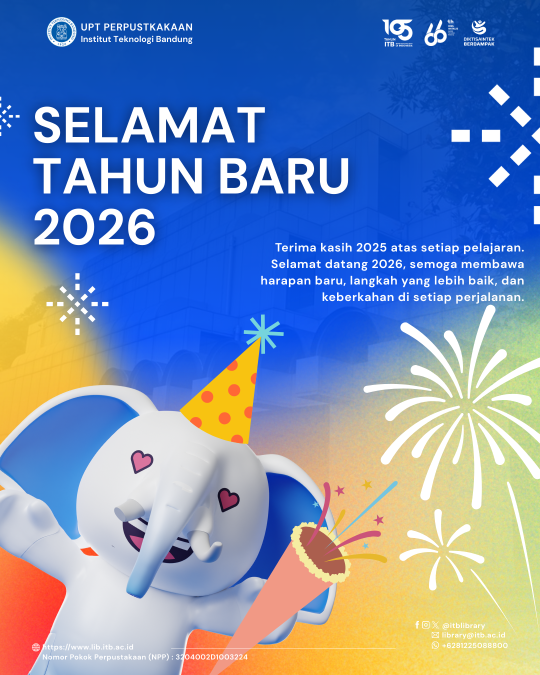 Terima kasih 2025, selamat datang 2026