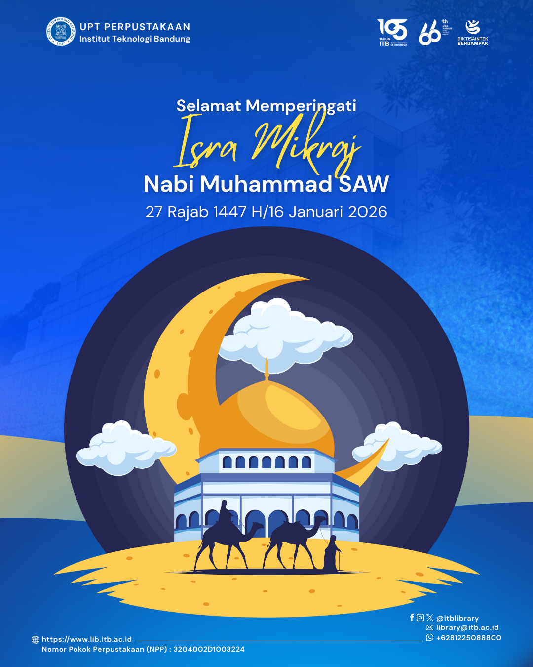 Memperingati Isra Mikraj Nabi Muhammad SAW 1447 H / 2026 M