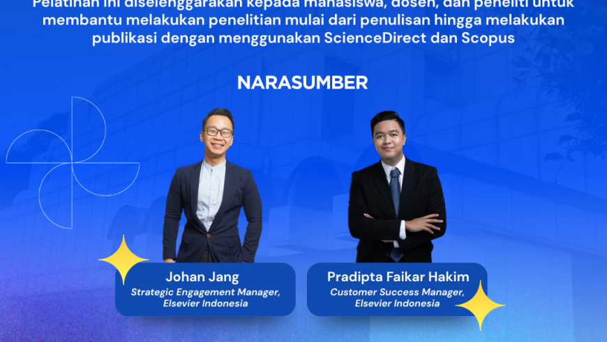 Smart Research: Maksimalkan ScienceDirect, dan Scopus untuk Publikasi Bereputasi